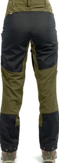 Arrak Hybrid naisten housut oliivi