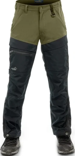 Arrak Hybrid Pant hybridihousut, oliivinvihreä