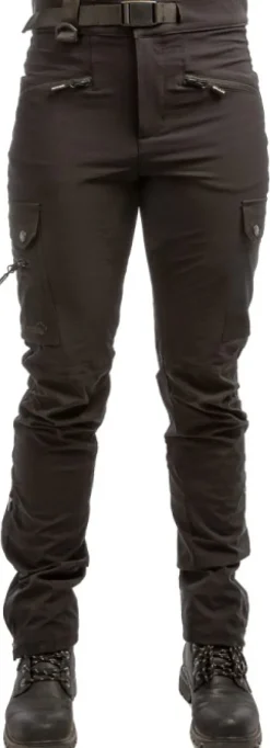 Arrak Motion Flex Pant naisten ulkoiluhousut, musta