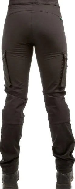 Arrak Motion Flex Pant naisten ulkoiluhousut, musta