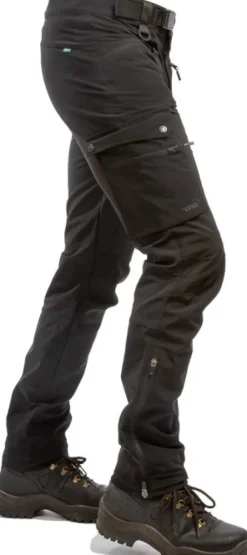 Arrak Motion Flex Pant ulkoiluhousut, musta