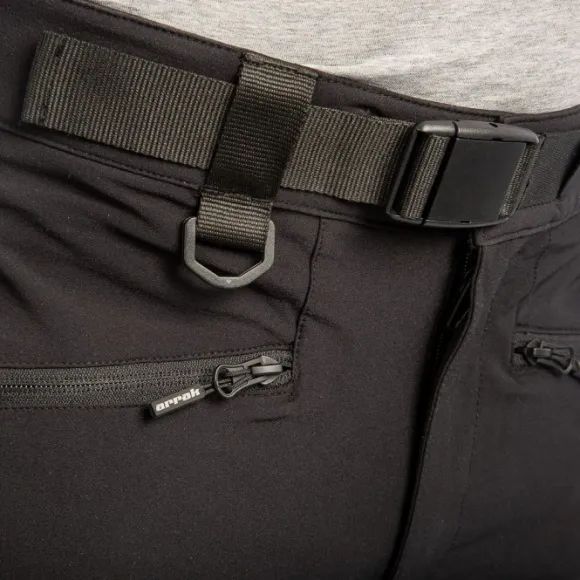 Arrak Motion Flex Pant ulkoiluhousut, musta