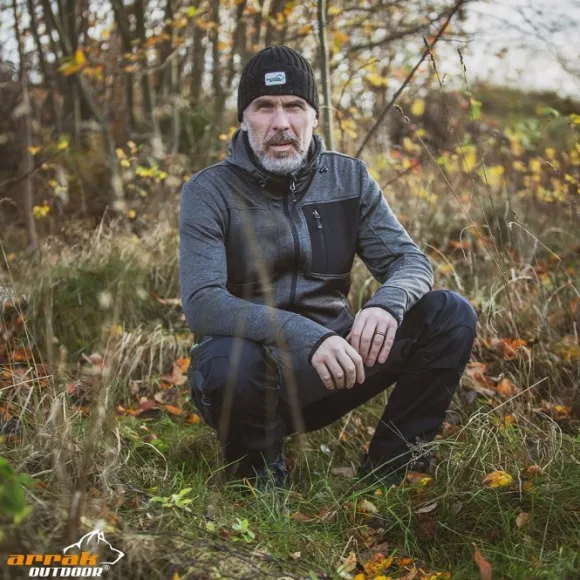 Arrak M's Wildlife Hood Anthracite