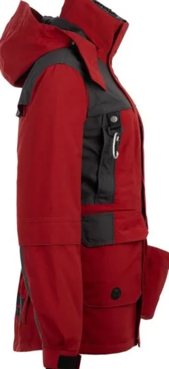 Arrak Original Jacket naisten takki, Red/Anthracite