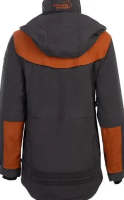 Arrak Original Jacket naisten takki, Anthracite/Orange