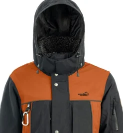Arrak Original Jacket naisten takki, Anthracite/Orange