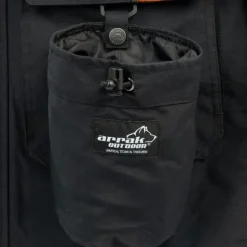 Arrak Original Jacket naisten takki, Anthracite/Orange