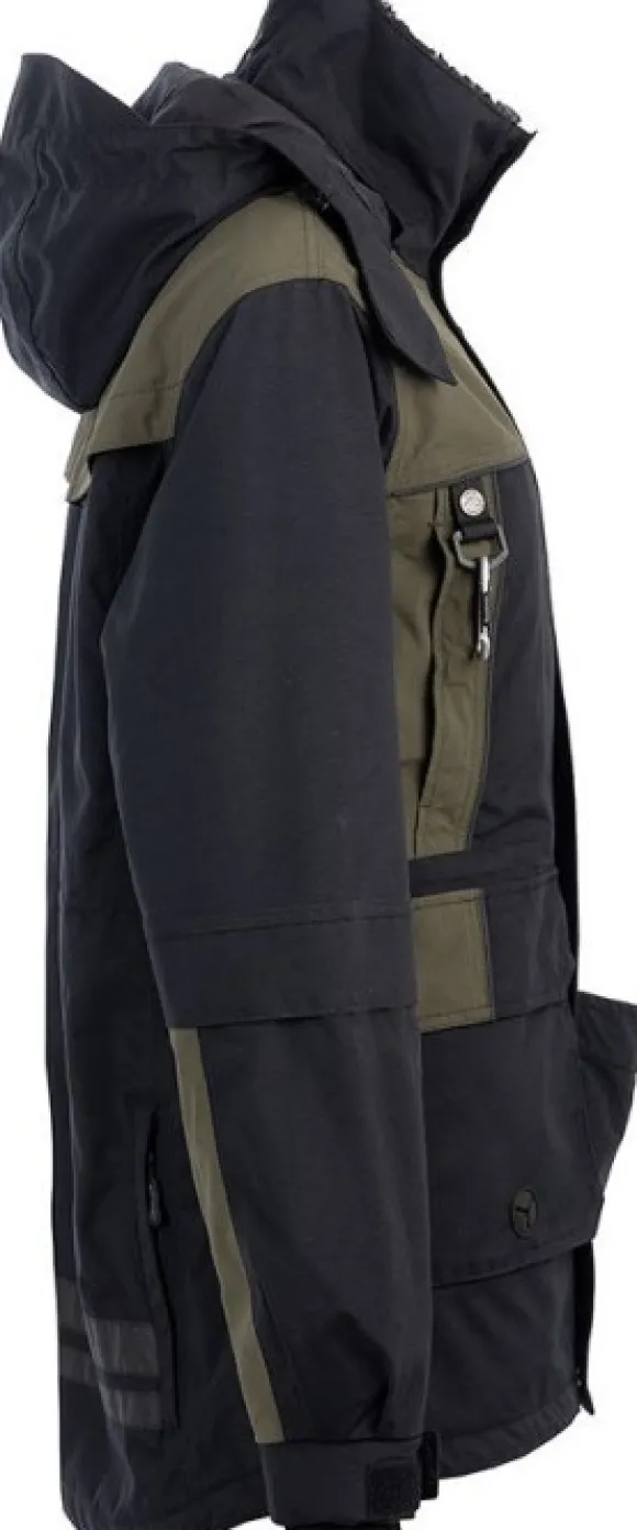 Arrak Original Jacket takki, musta/oliivinvihreä