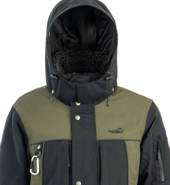 Arrak Original Jacket takki, musta/oliivinvihreä