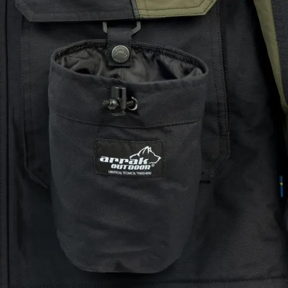 Arrak Original Jacket takki, musta/oliivinvihreä