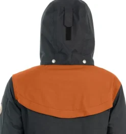 Arrak Original Jacket takki, Anthracite/Orange