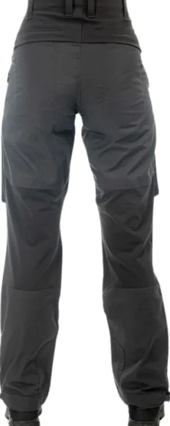 Arrak Outback Pant naisten ulkoiluhousut, mustaharmaa