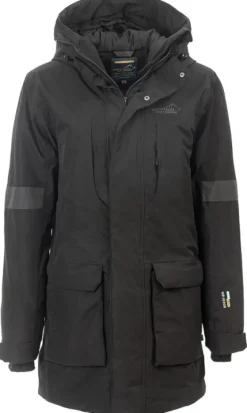 Arrak Parkas vuorattu naisten parkatakki, musta