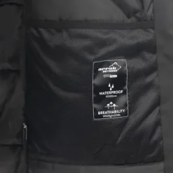 Arrak Parkas vuorattu naisten parkatakki, musta