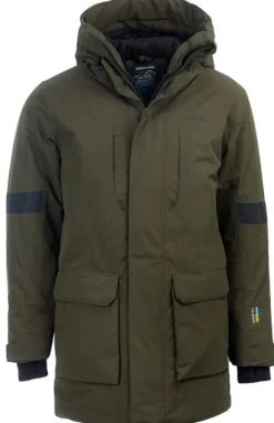 Arrak Parkas vuorattu parkatakki, maastonvihreä