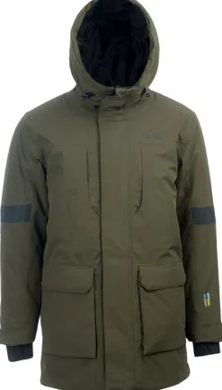 Arrak Parkas vuorattu parkatakki, maastonvihreä