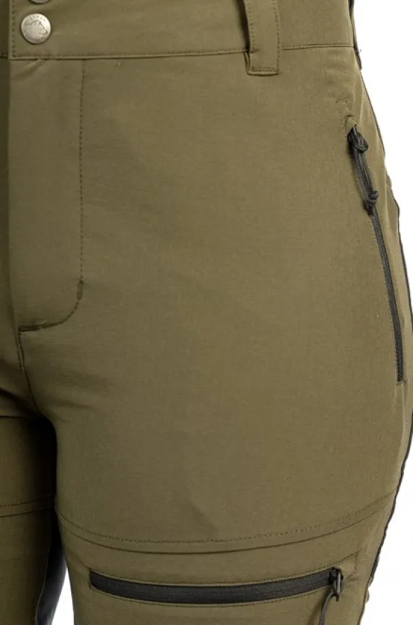 Arrak Performance -naisten housut, Olive