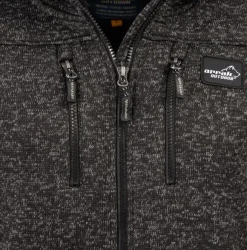 Arrak Pile Hood naisten huppari, Black