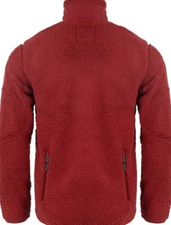 Arrak Sherpa Fleece Jacket fleecetakki, Dark Red