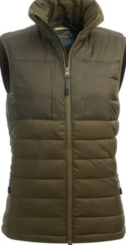 Arrak Warmy Vest naisten liivi, oliivi