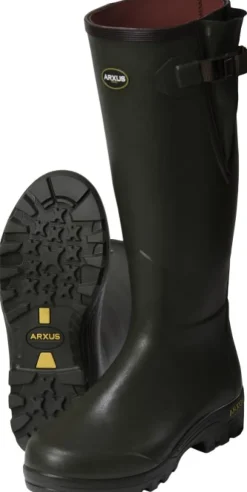 Arxus Pioneer Nord kumisaapas, Unisex, maastonvihreä