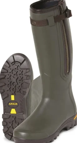Arxus Primo Nord Air kumisaapas, Unisex, maastonvihreä