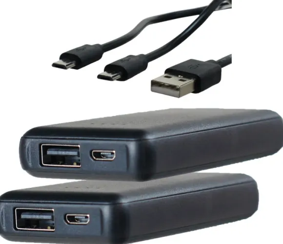 Avignon akkukäyttöiset lämpösukat, musta/oranssi/valkoinen