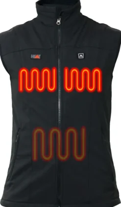 Avignon Heat Vest Softshell Powerbank Black