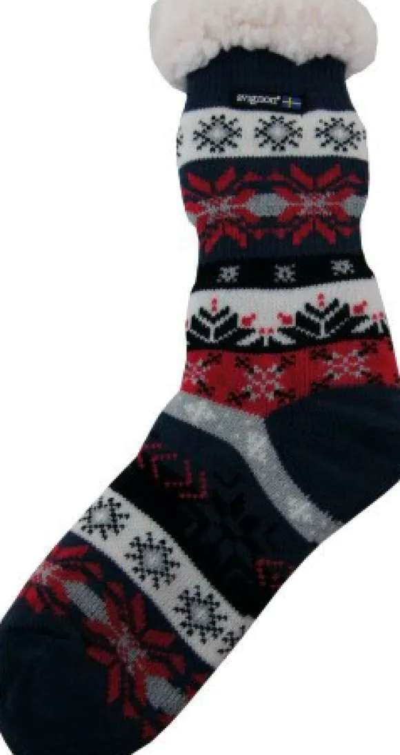 Avignon naisten lämpösukat, kuviollinen