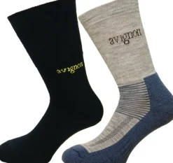 Avignon Terry & Liner Merino sukkapaketti, 2 kpl (36/39 or 45/48)