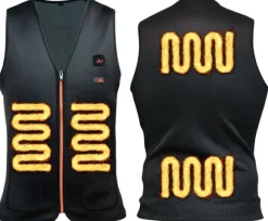 Avignon Värmeväst Tunn V-Ringad Xtrm Edition Basic lämpöliivi, Black