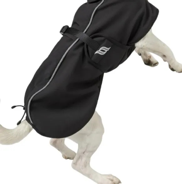 Back on Track Bark koiran takki, 55-65 cm, Black