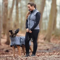 Back on Track Bark koiran takki, 70-90 cm, Grey