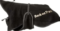 Back on Track koiran fleecetakki, musta 63-82 cm