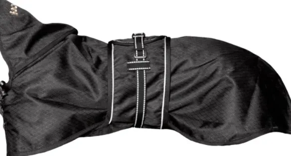 Back on Track koiran jokasääntakki, musta 27-40 cm