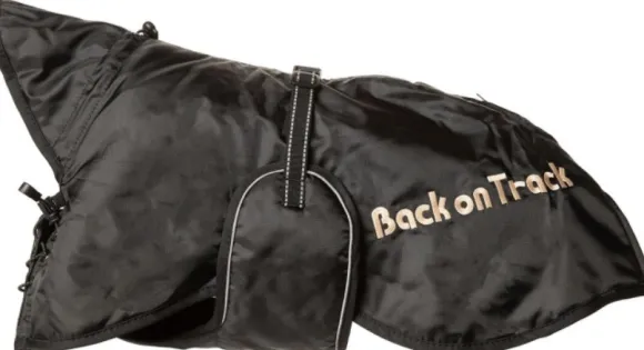 Back on Track koiran toppatakki, musta 27-40 cm