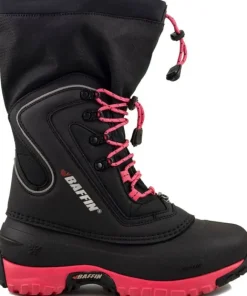 Baffin Flare naisten talvikengät, musta/pinkki