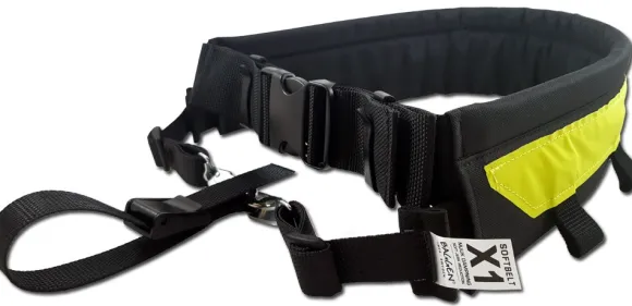 Baggen Softbelt Reflex Gul juoksuvyö heijastimella