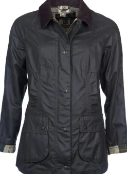 Barbour Beadnell Wax -naisten takki, Sage