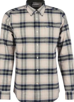 Barbour Betsom Tailored Fit puuvillapaita, Stone Marl
