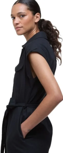 Barbour Birdie Maxi Dress mekko, Black