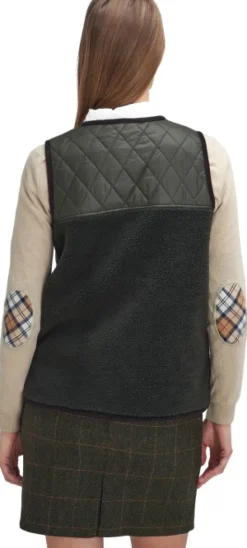 Barbour Brambles Gilet naisten liivi, Olive/Classic