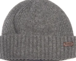 Barbour Carlton Beanie pipo, harmaa