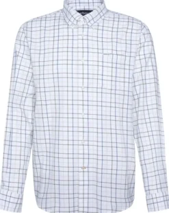 Barbour Caswell Tattersall Regular Fit Shirt paita, Pine Green