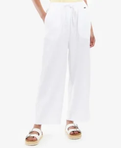 Barbour Christie Trouser naisten housut, White
