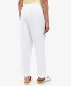 Barbour Christie Trouser naisten housut, White
