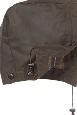 Barbour Classic vahattu irtohuppu, tummanvihreä
