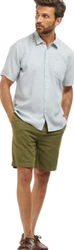 Barbour Deerpark Summerfit Shirt paita, Navy