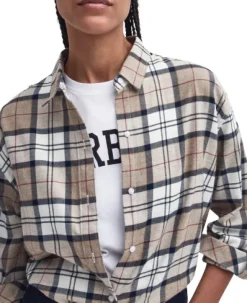 Barbour Elishaw Shirt naisten paita, Russet Brown