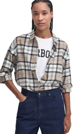 Barbour Elishaw Shirt naisten paita, Russet Brown